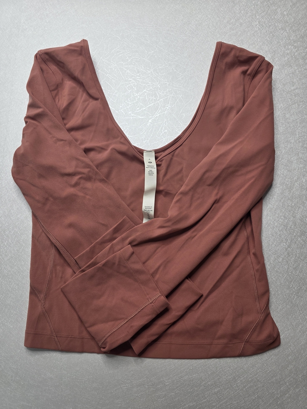 Lululemon Align Long Sleeve Shirt, size 6